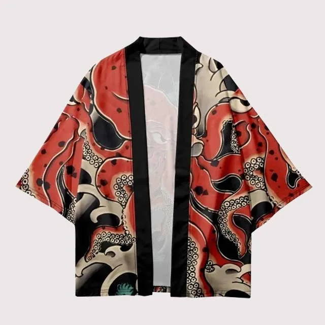 Octopus Kimono Jacket