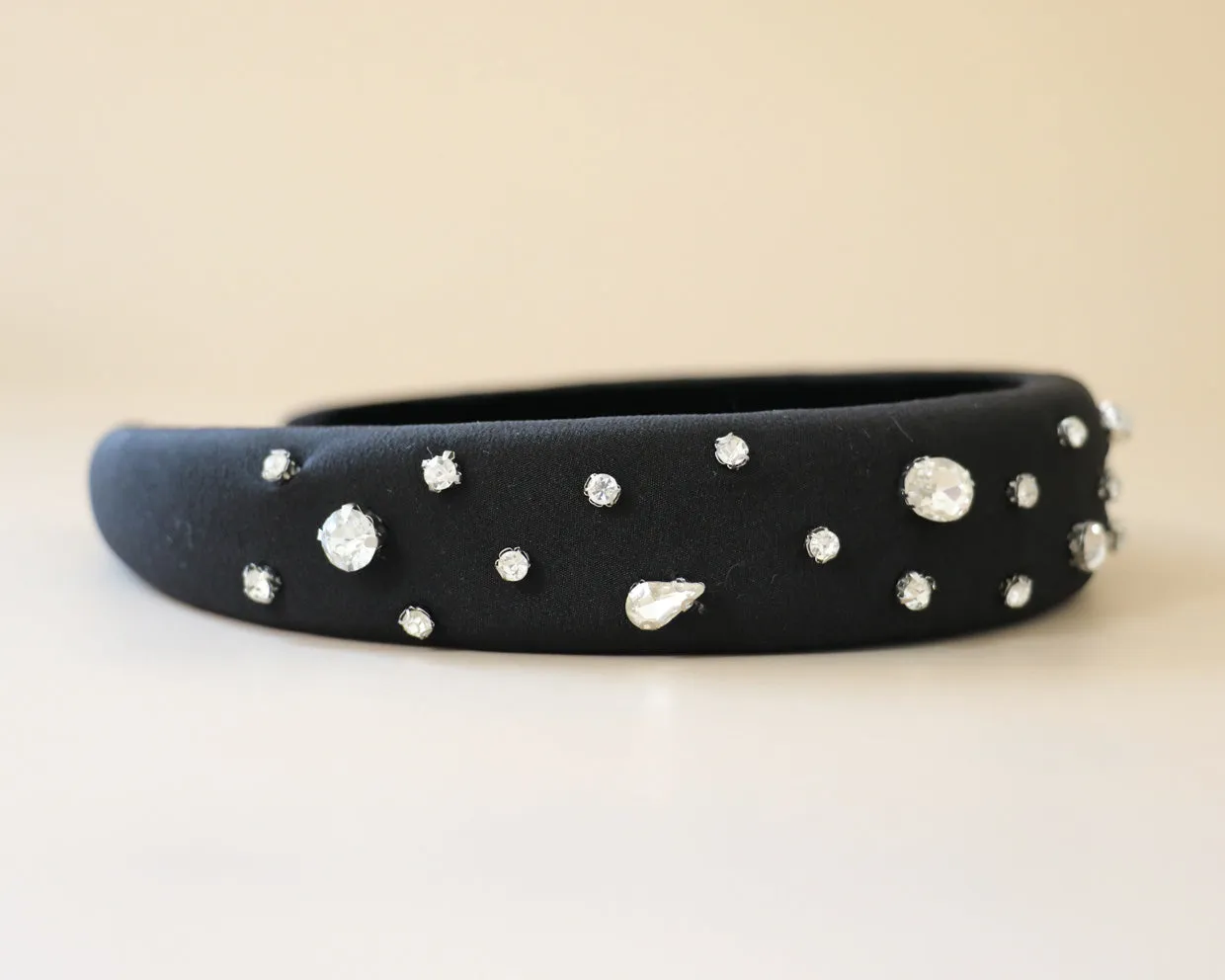 OG Headband Black Silver 