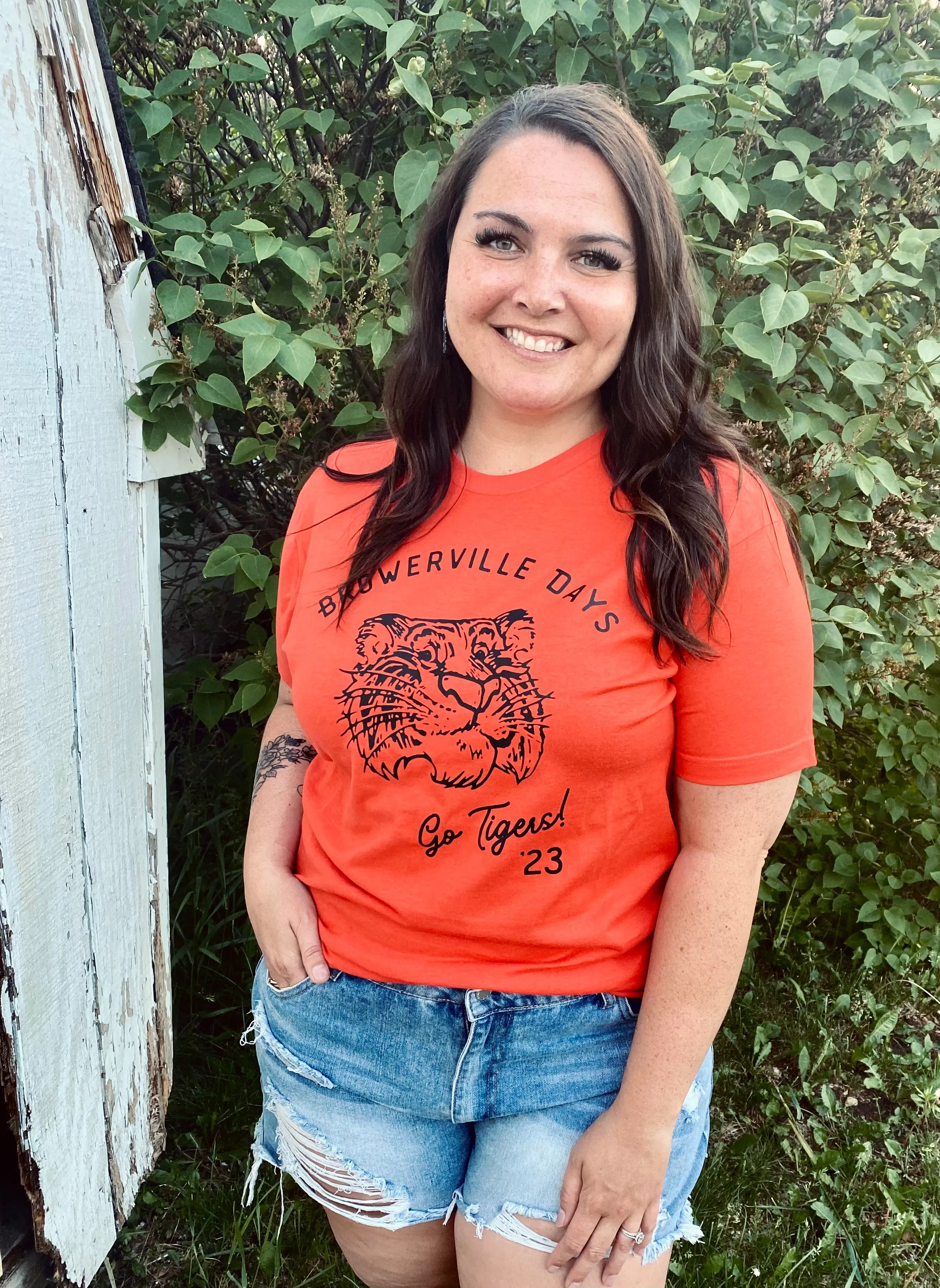 Orange Browerville Days Graphic Tee 2023- Plus