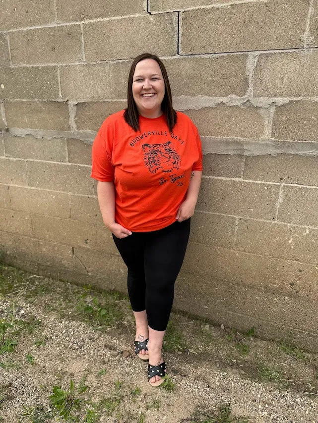 Orange Browerville Days Graphic Tee 2023- Plus