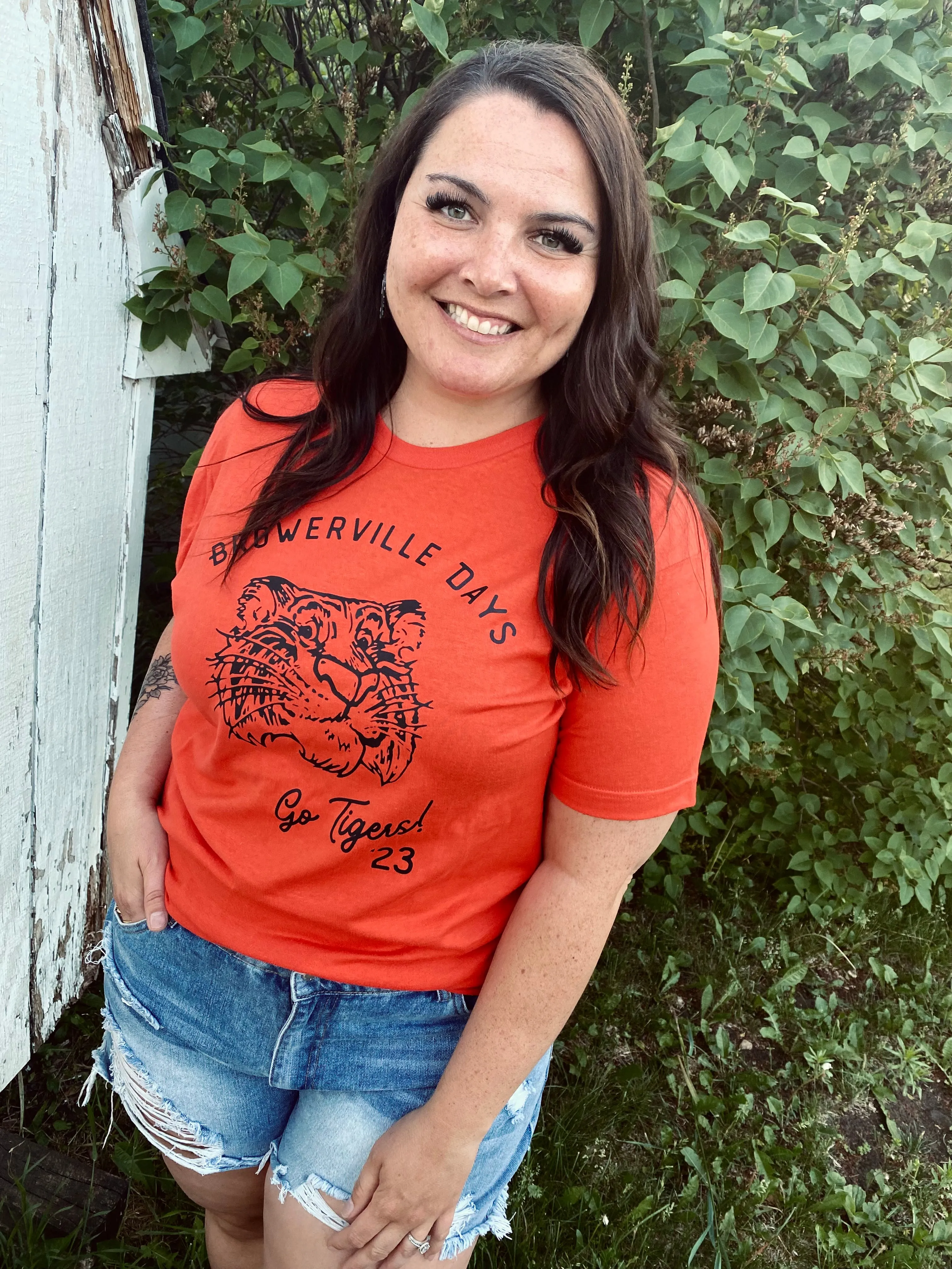 Orange Browerville Days Graphic Tee 2023- Plus