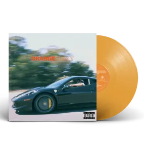 Orange Print Vinyl