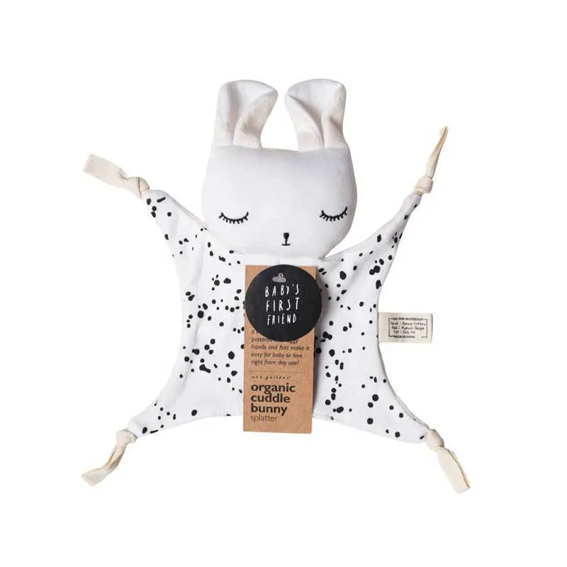 Organic Cuddle Bunny - Splatter