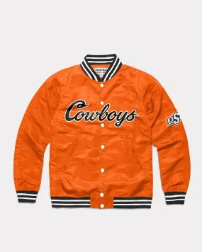 OSU Cowboys Script Orange Varsity Jacket