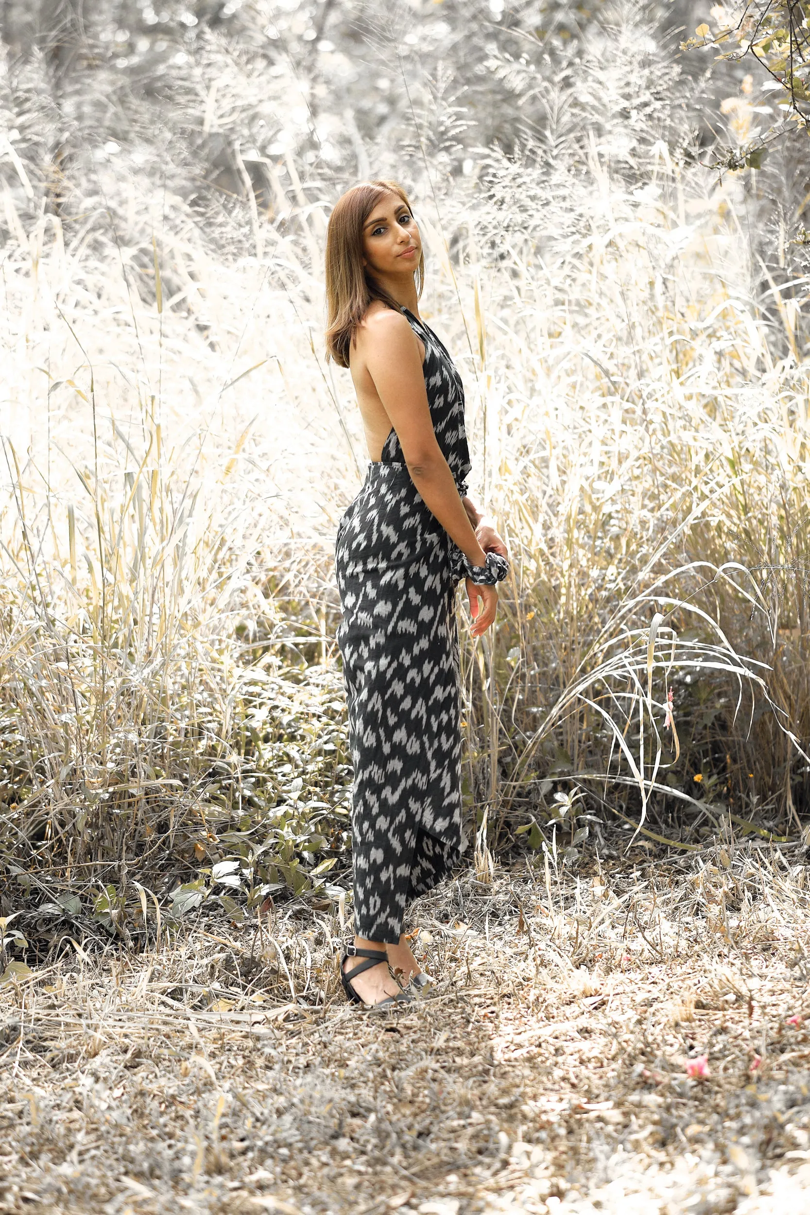 Pants/Jumpsuit - Tara Print (Black)