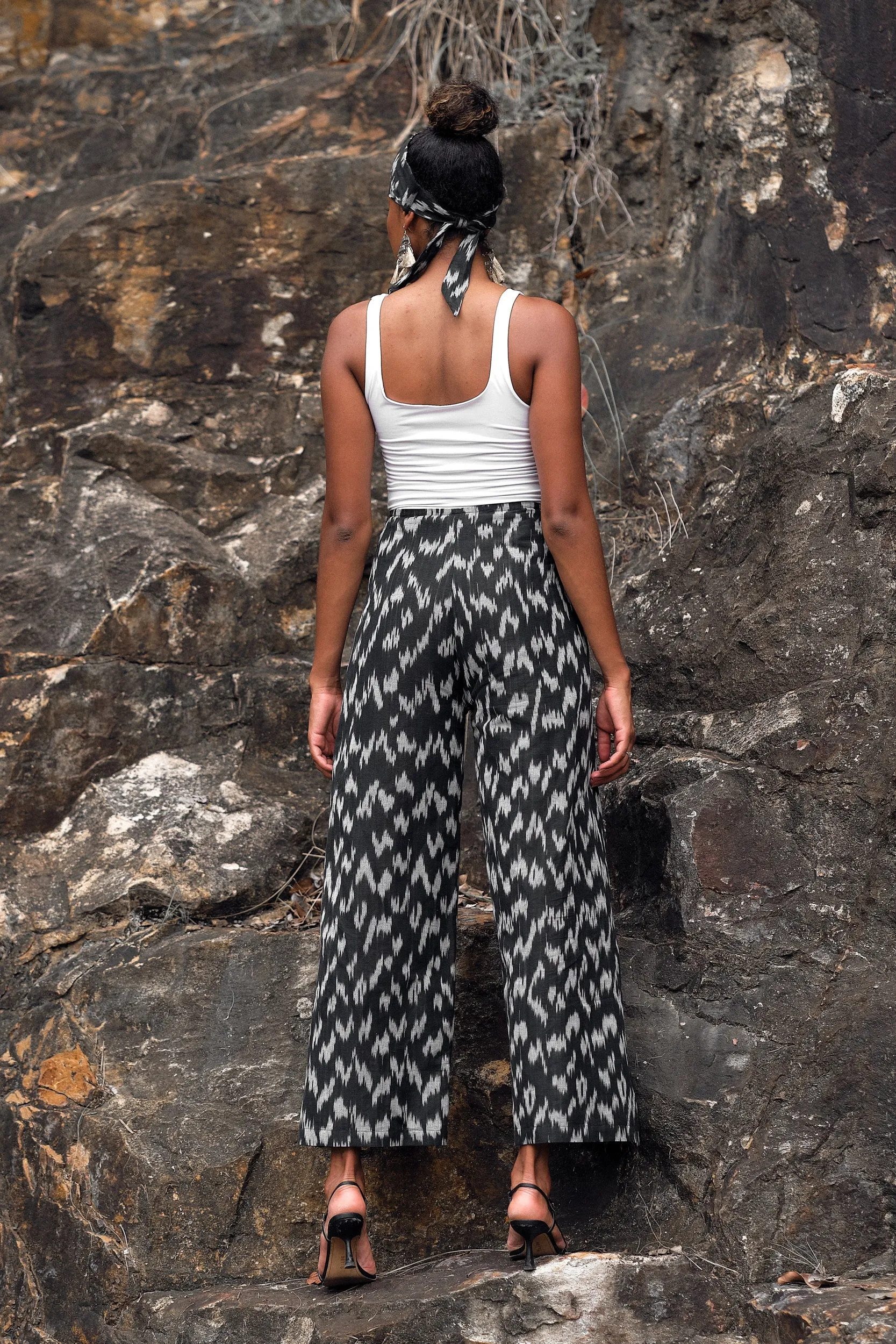 Pants/Jumpsuit - Tara Print (Black)