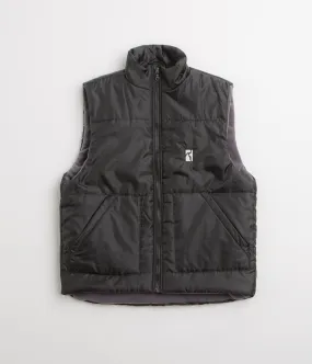 Poetic Collective Puffer Vest - Black