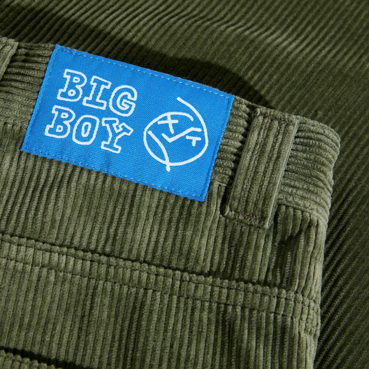 Polar Big Boy Cord Jeans - Uniform Green