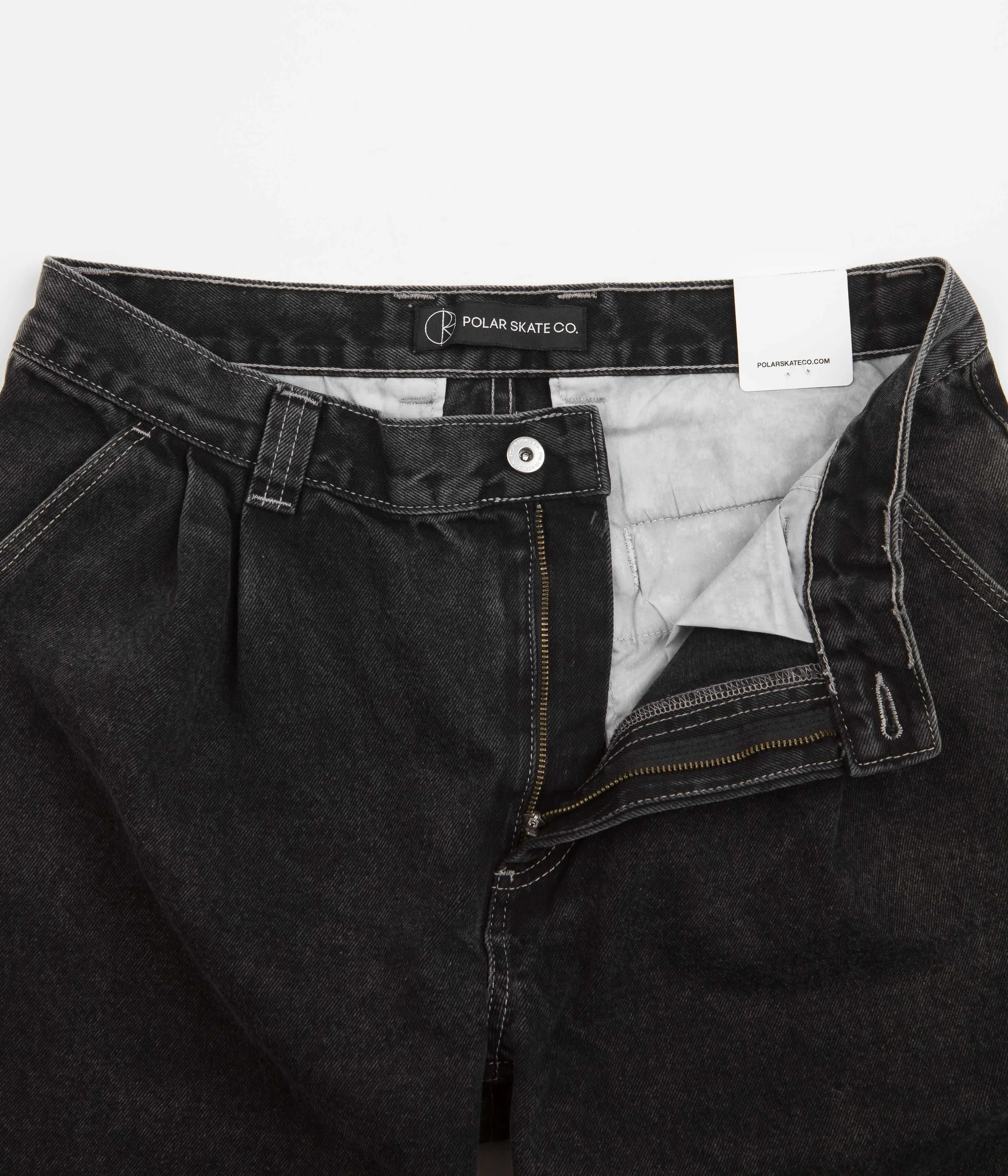 Polar Grund Chinos - Washed Black