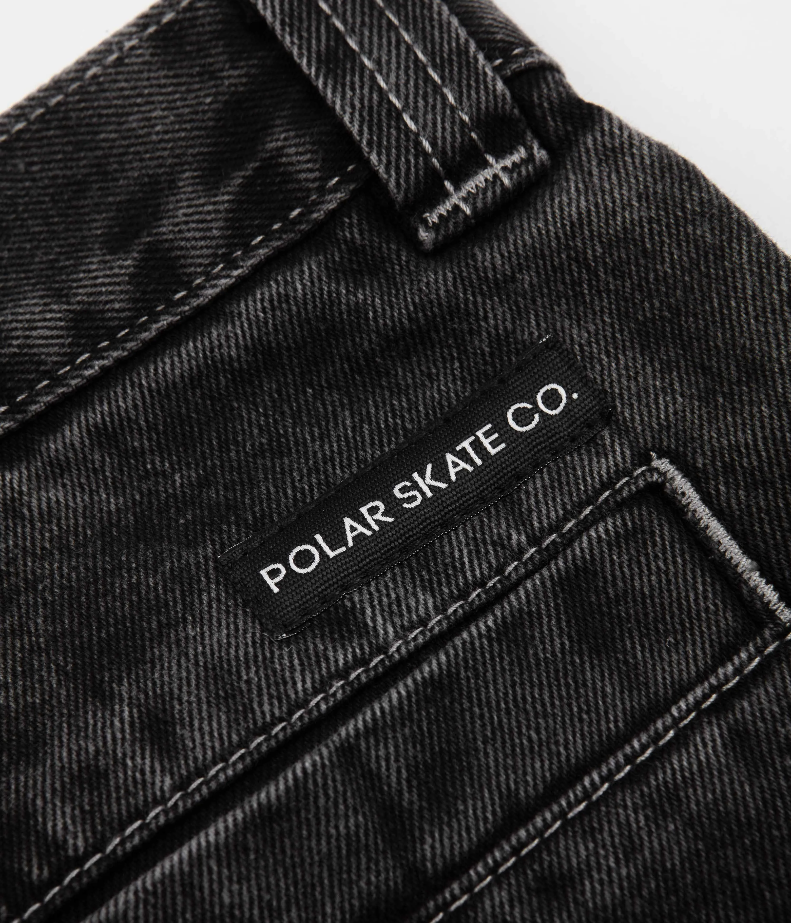 Polar Grund Chinos - Washed Black