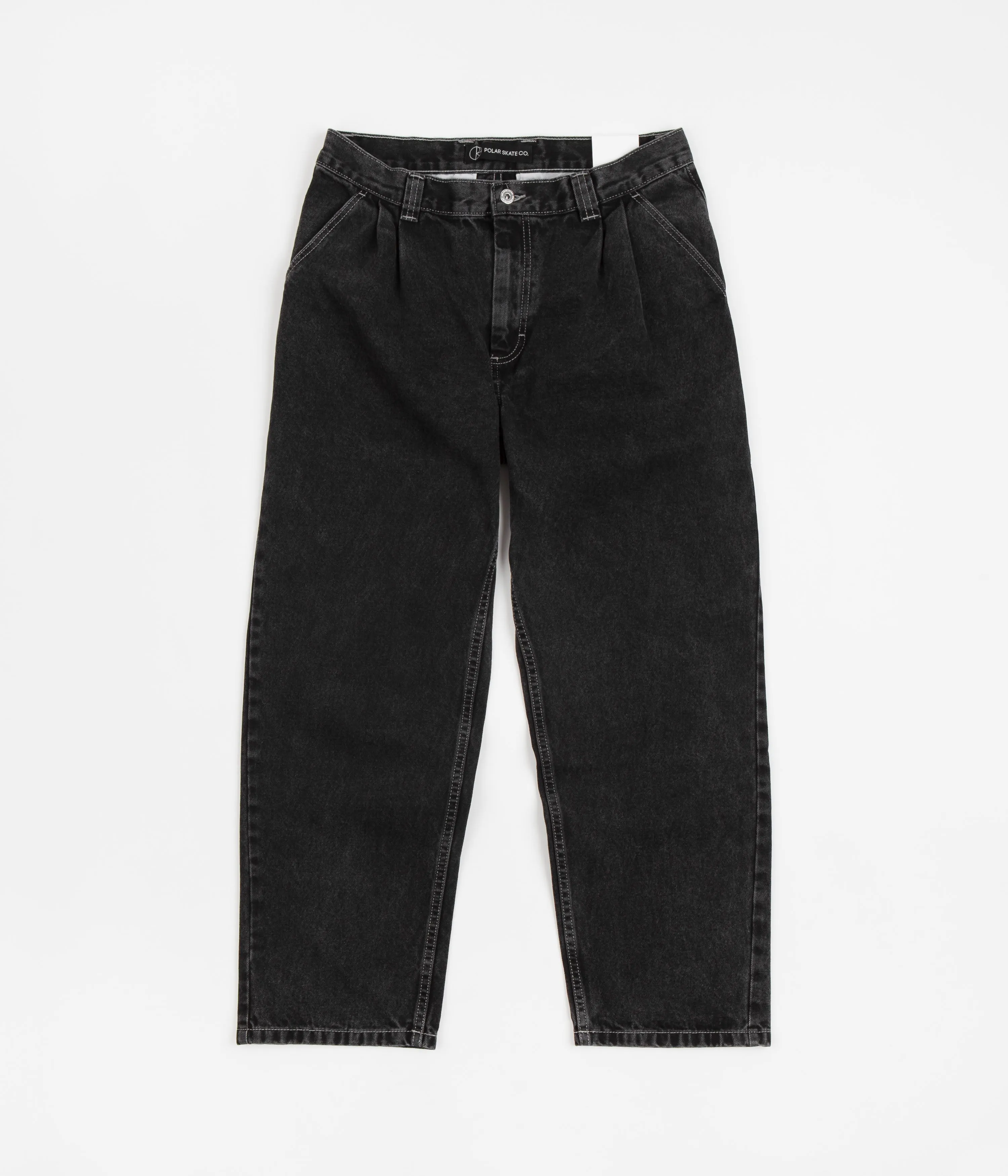 Polar Grund Chinos - Washed Black