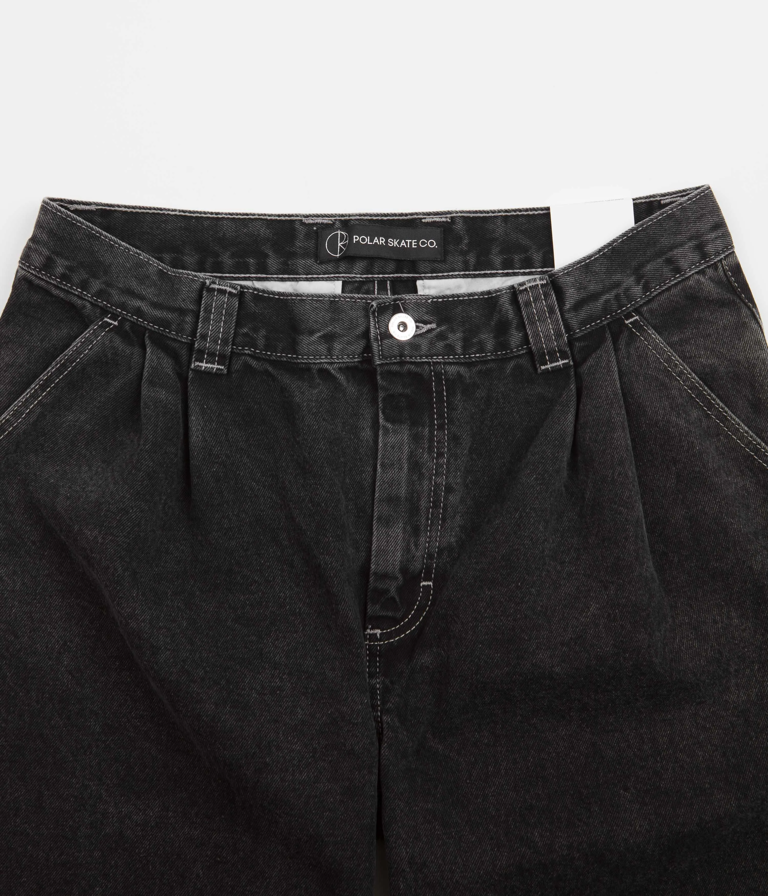 Polar Grund Chinos - Washed Black