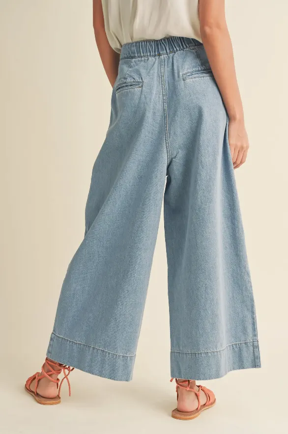 Poppy Denim Crop Pant