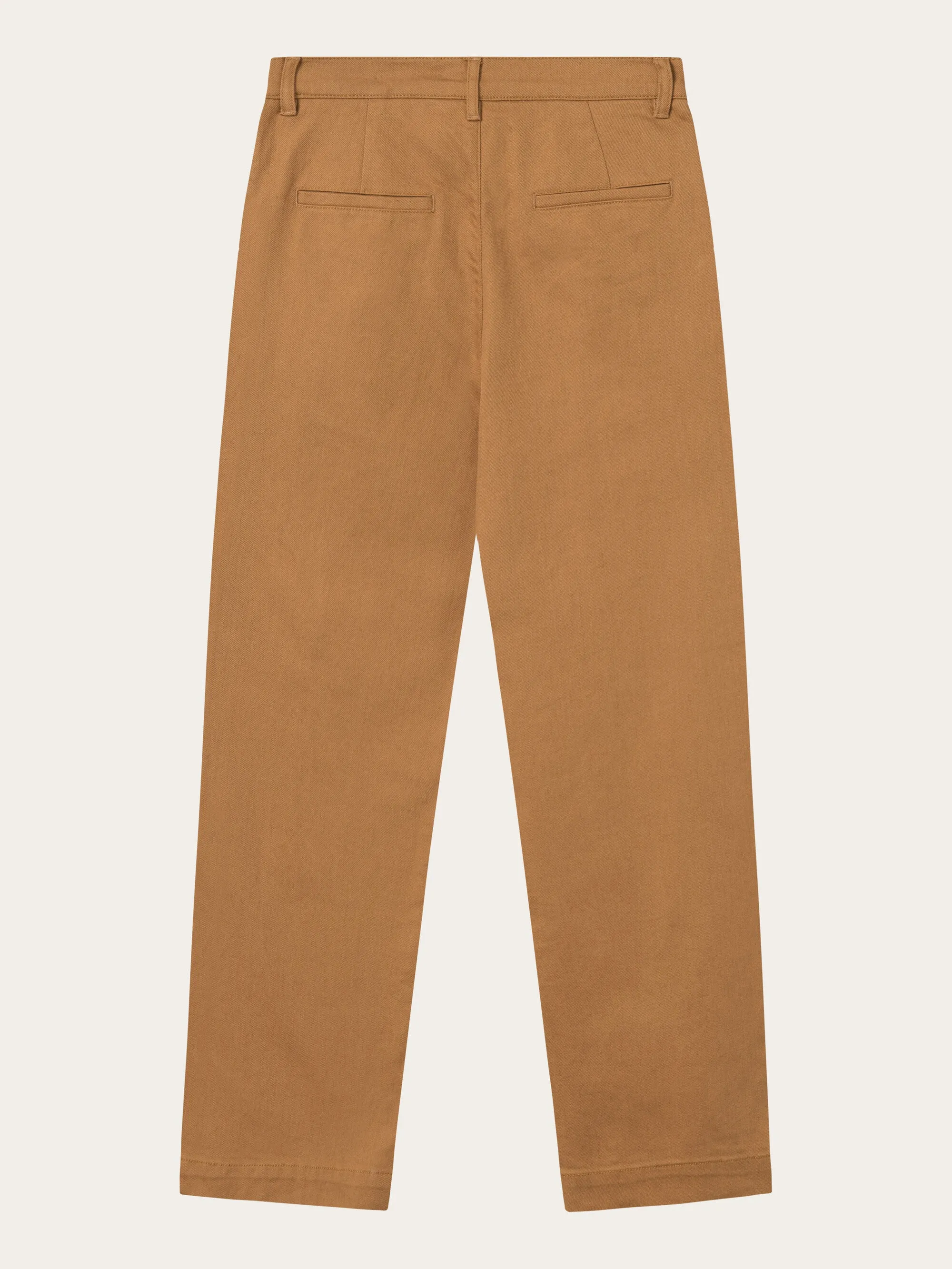 POSEY wide high-rise twill pants - Brown Sugar