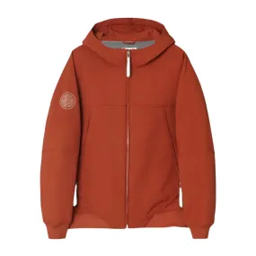 Pretty Green Orange Cyclone Soft Shell Hooded Jacket