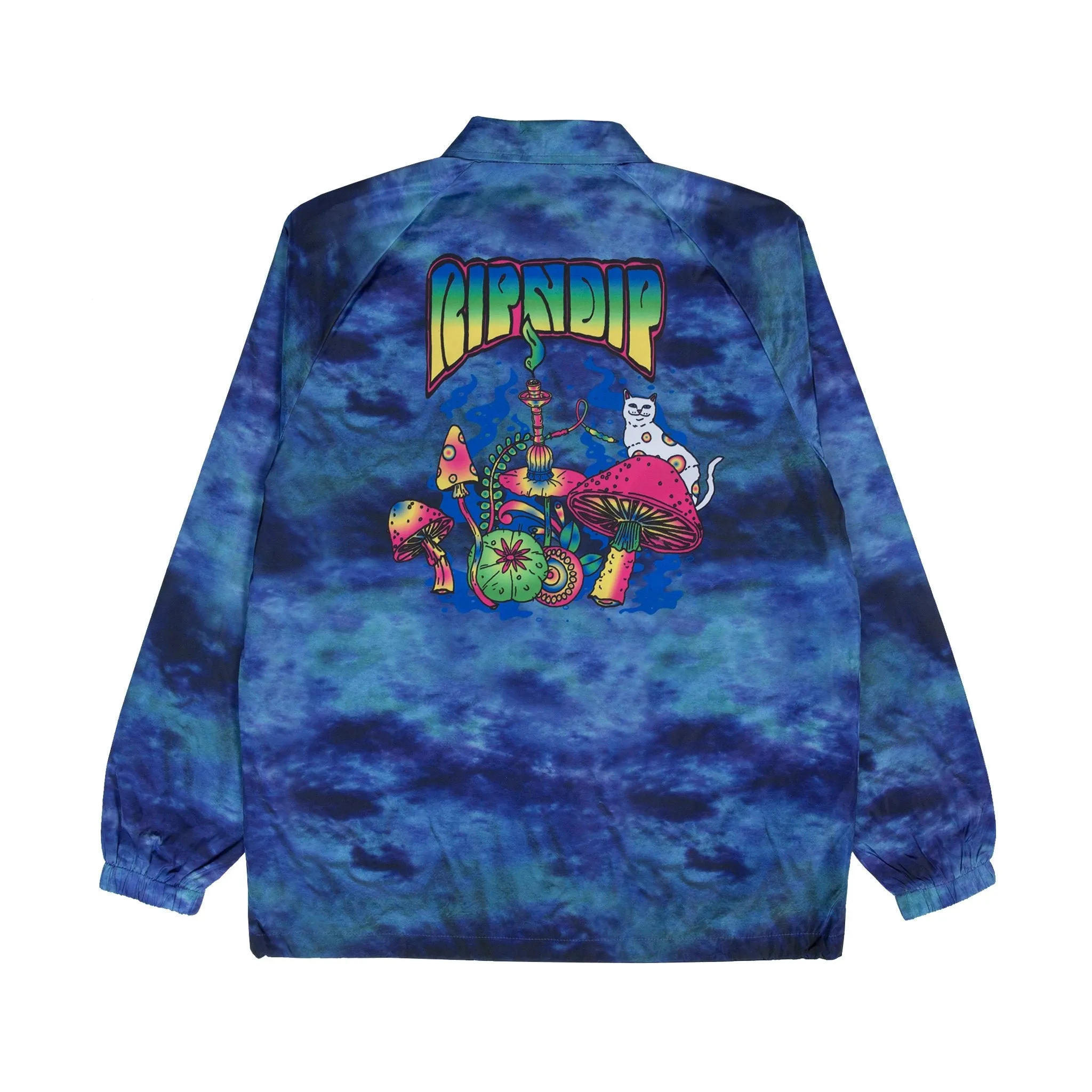 Psychedelic Coaches Jacket (Blue)