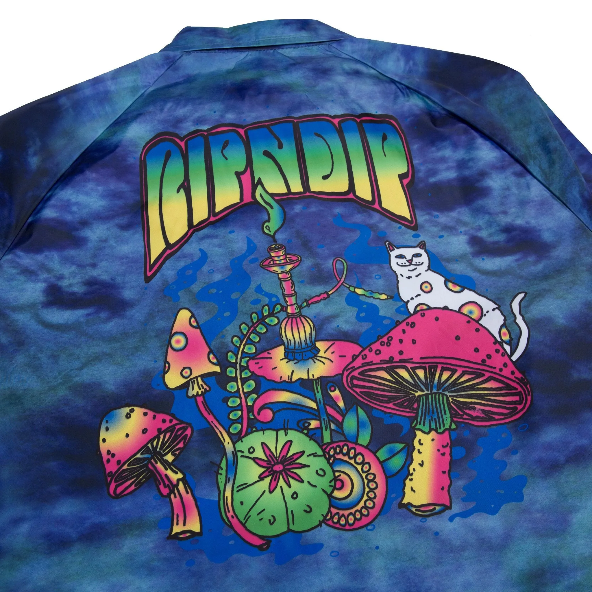 Psychedelic Coaches Jacket (Blue)