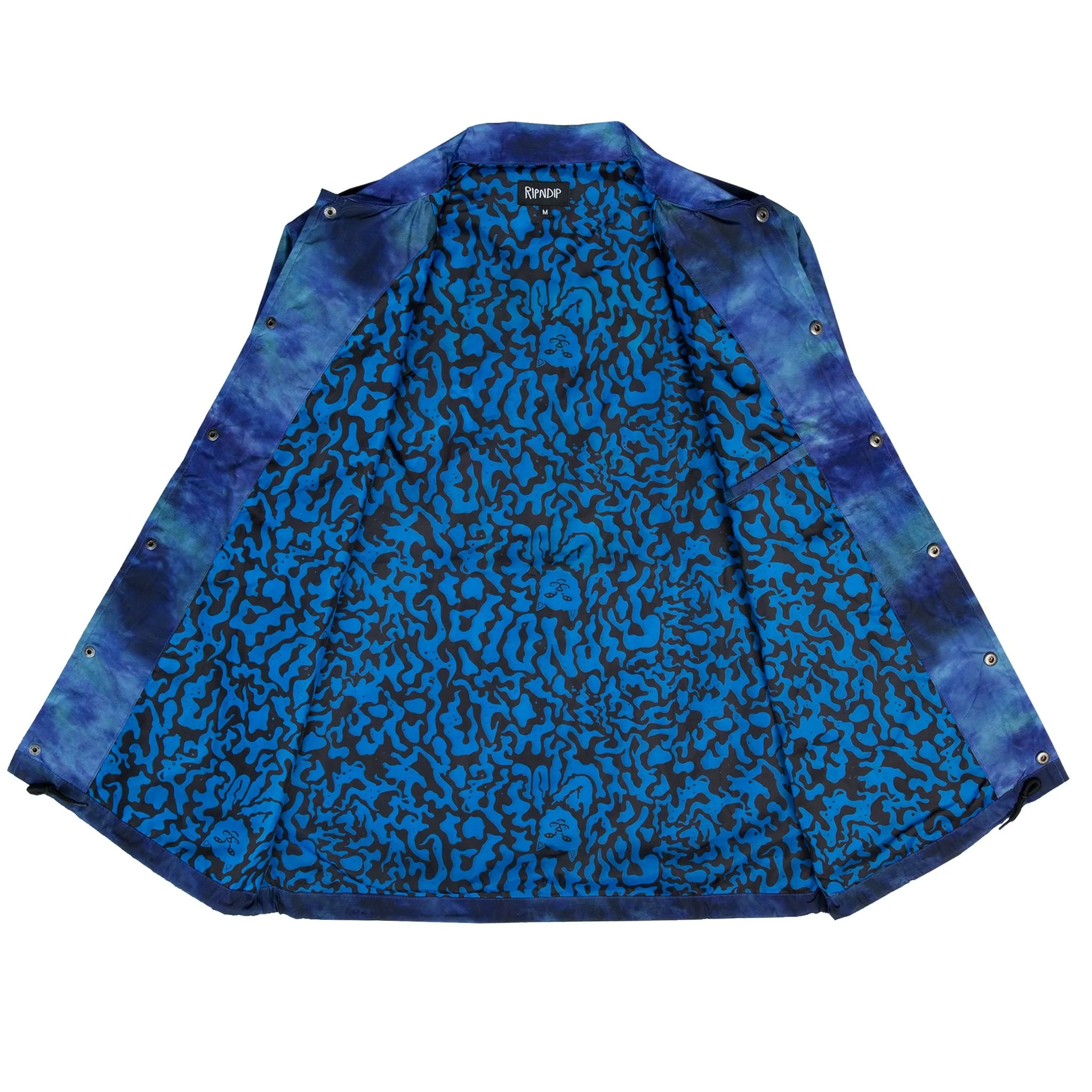 Psychedelic Coaches Jacket (Blue)