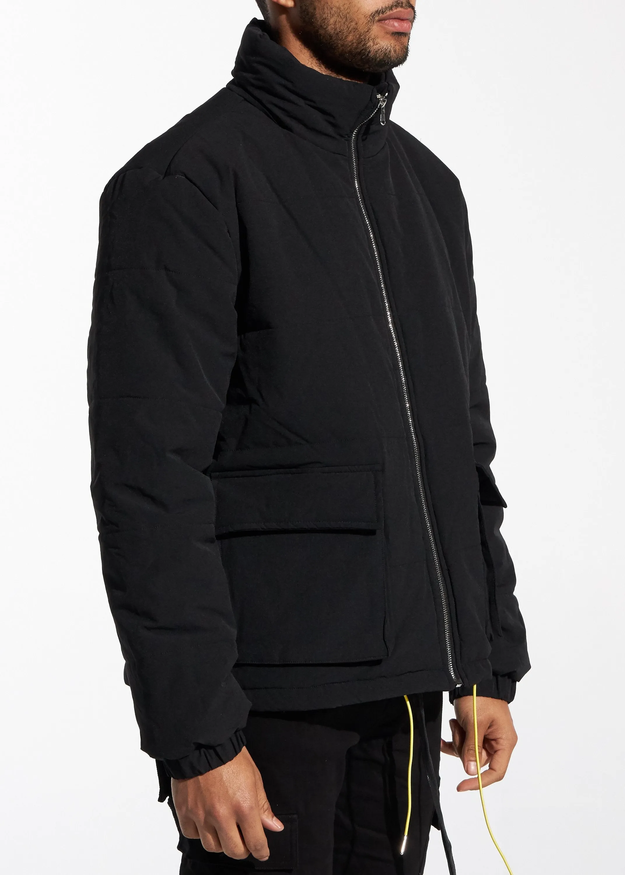 Puffer Jacket (Black)