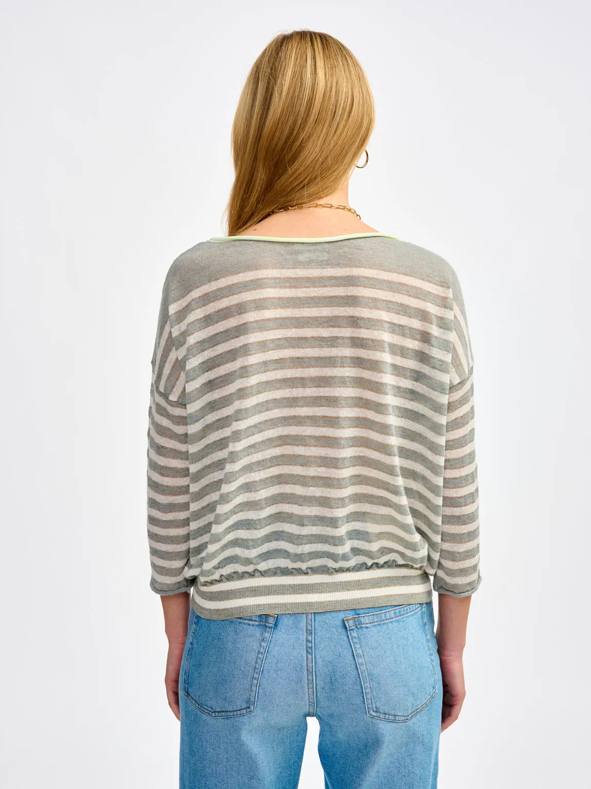 Pullover Neep41 K111 Neep41 K1118s Stripe-B