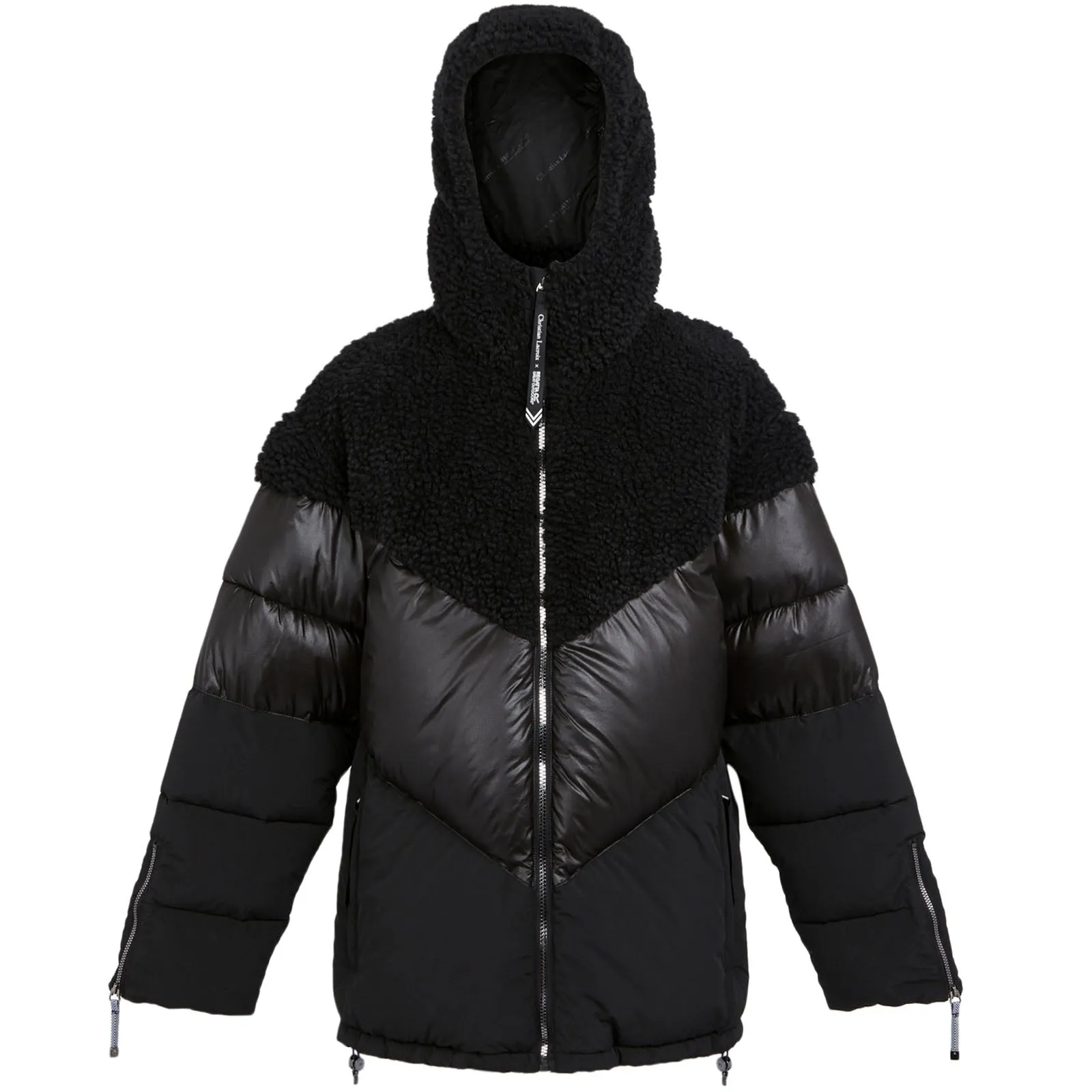 Regatta x Christian Lacroix Sete Baffled Borg Hood Jacket - Black