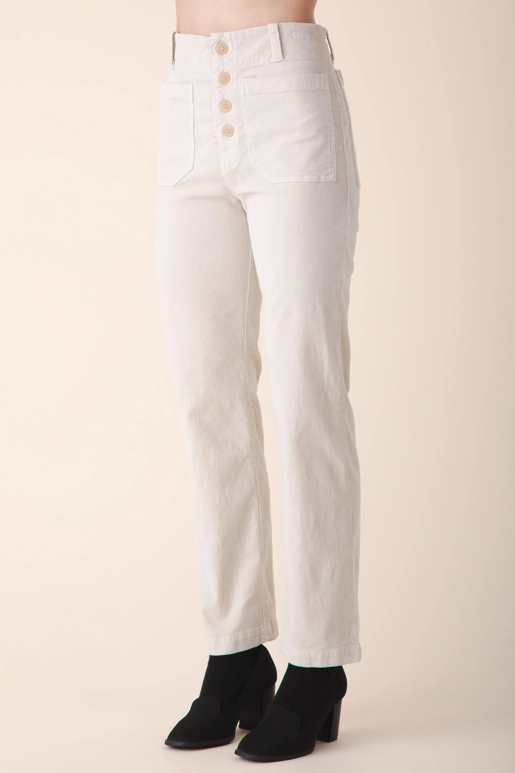 Rikki Pant Corduroy in Oyster