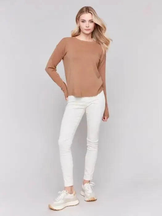 Round Hem Sweater