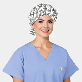 Serengeti - Poppy Surgical Scrub Cap