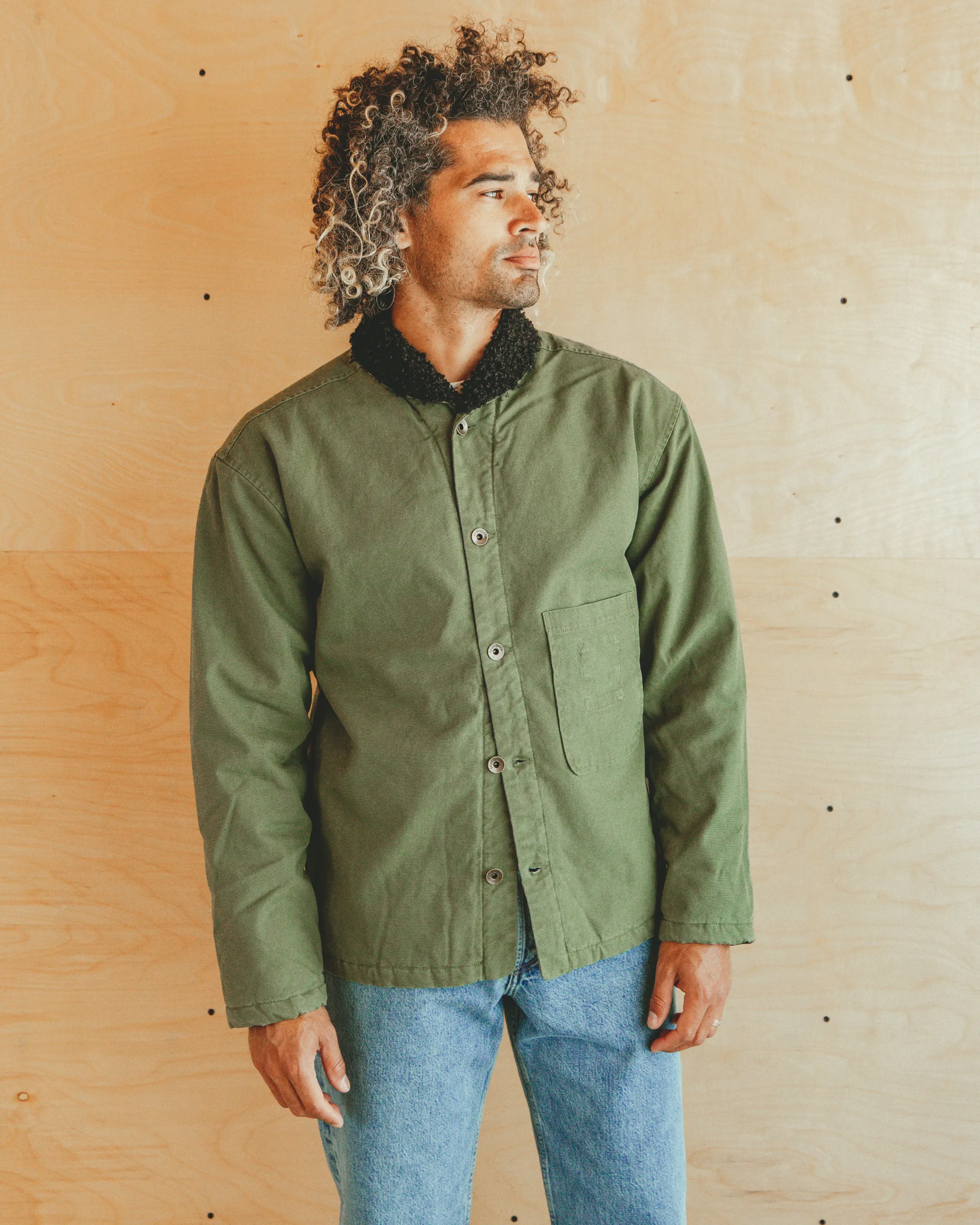 Sherpa Shepherds Shirt in Cotton Canvas