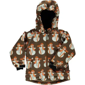 Snowperson Winter Jacket in Brown - 2 Left Size 2-3 & 9-10 years