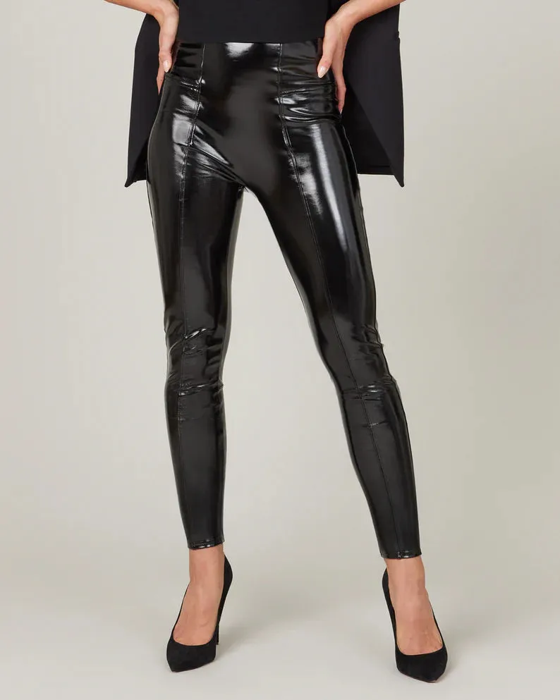 Spanx Faux Patent Leather Leggings