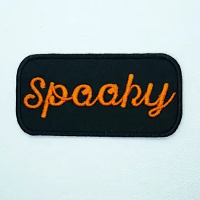 Spooky Name Tag Patch