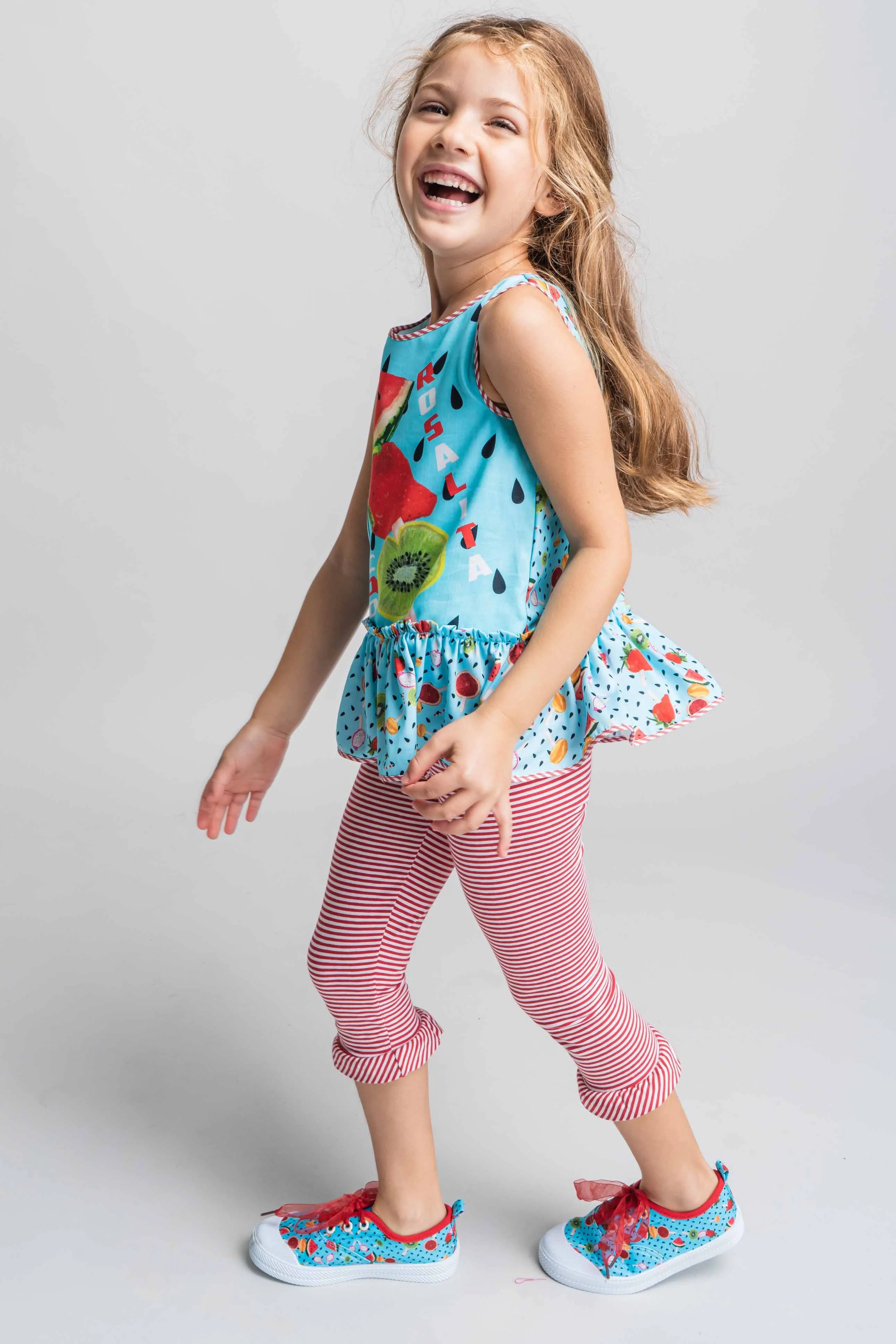 SS21 Rosalita Girls Hay Summer Fruits Leggings Set