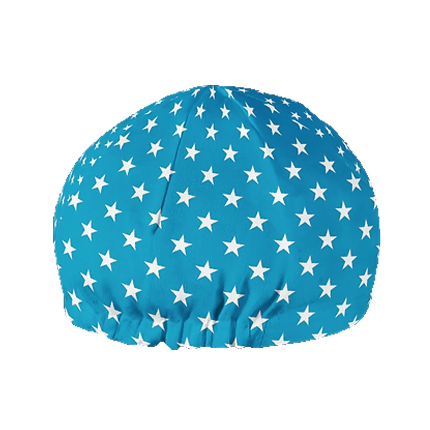 Stars On Mountain Blue Polyester/Fleece Unisex Cycling Cap Team Bike Sports Quick Dry Balaclava Absorb Sweat Sun Visor