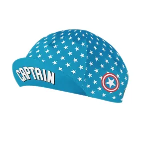 Stars On Mountain Blue Polyester/Fleece Unisex Cycling Cap Team Bike Sports Quick Dry Balaclava Absorb Sweat Sun Visor