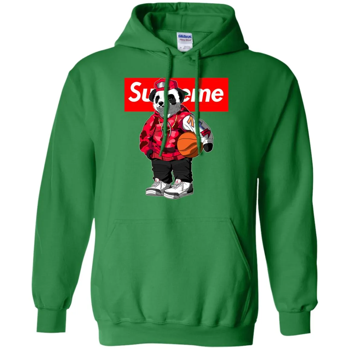 Supreme Bear Basketball T-shirt Pullover Hoodie Sweatshirt