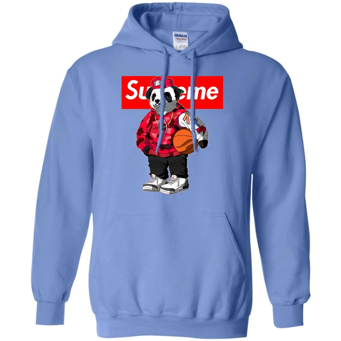 Supreme Bear Basketball T-shirt Pullover Hoodie Sweatshirt