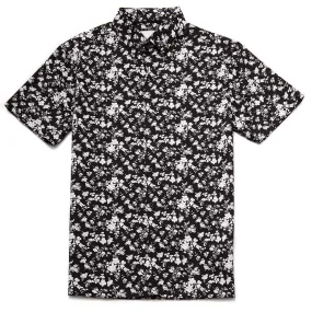 Surma Black Floral Print Shirt