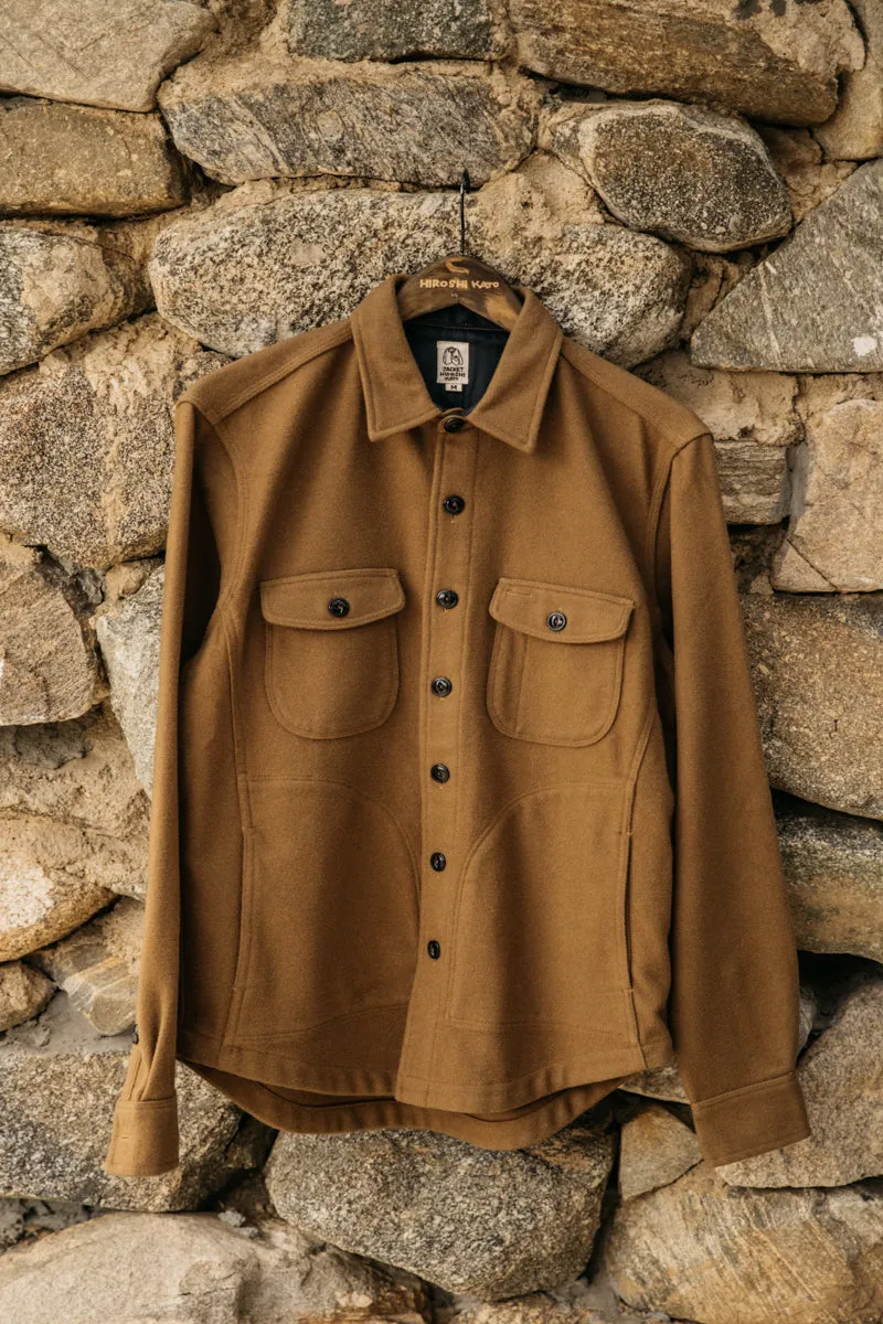 The Anvil Melton Wool - Camel