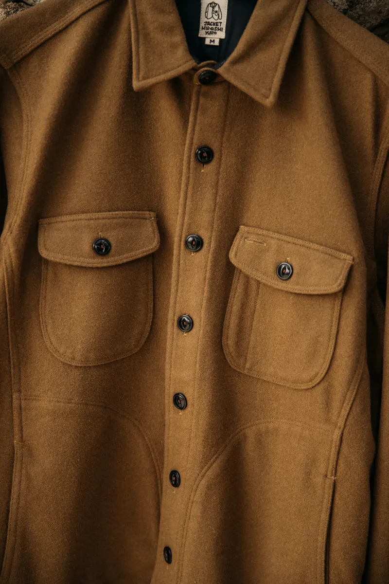 The Anvil Melton Wool - Camel