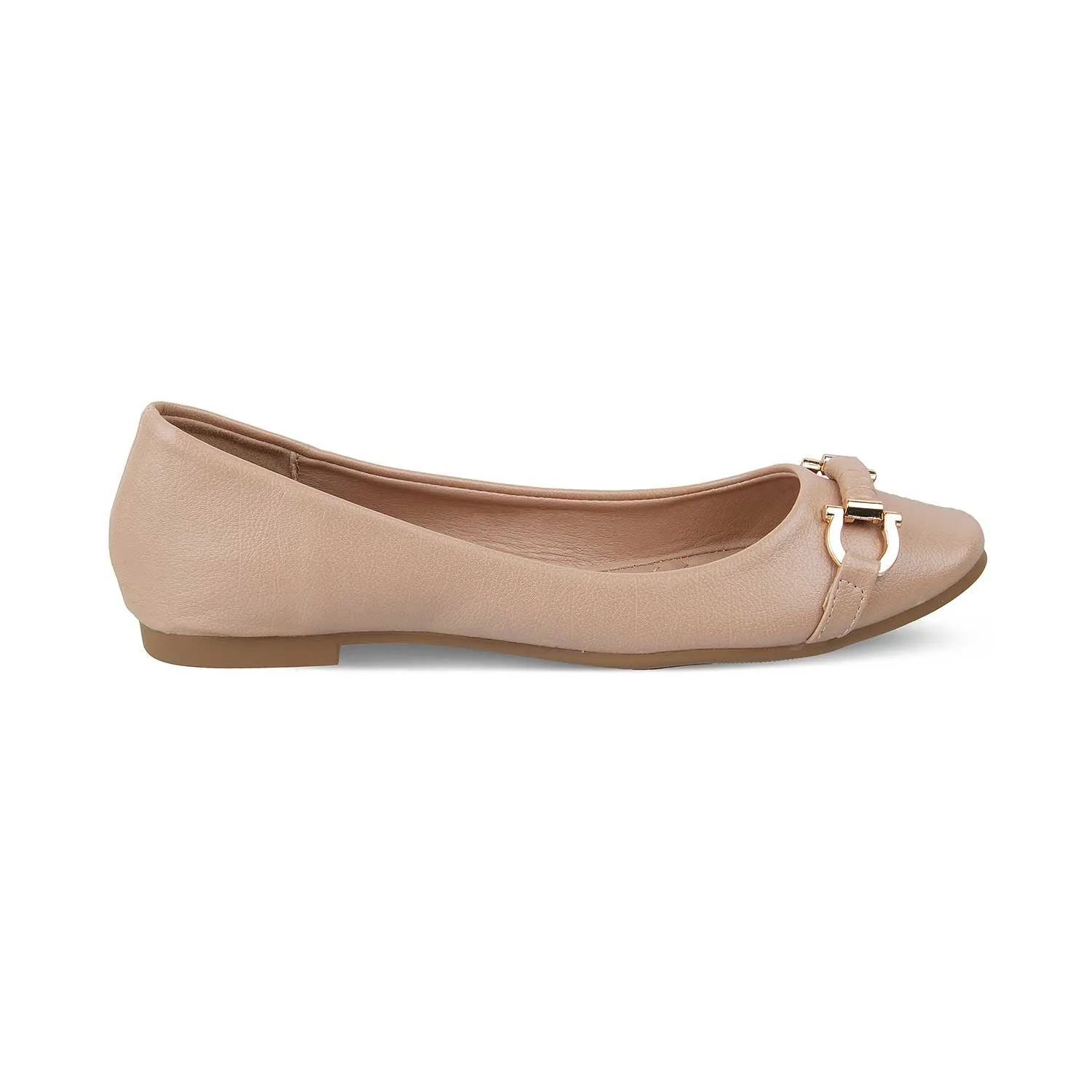 The Nante Beige Women's Casual Ballerinas Tresmode