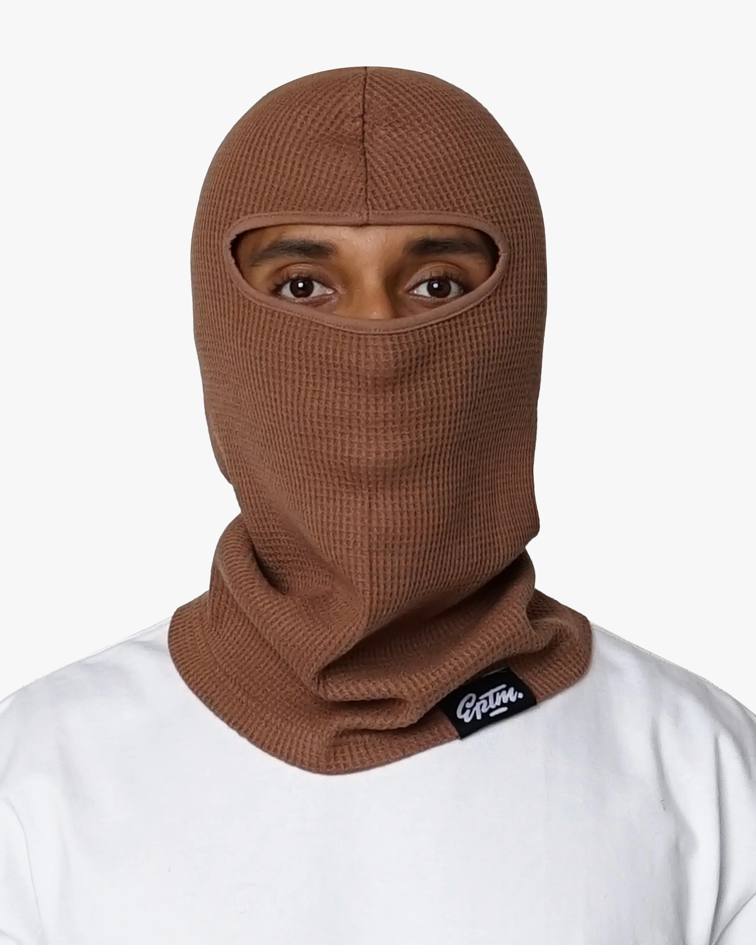 THERMAL BALACLAVA-BROWN