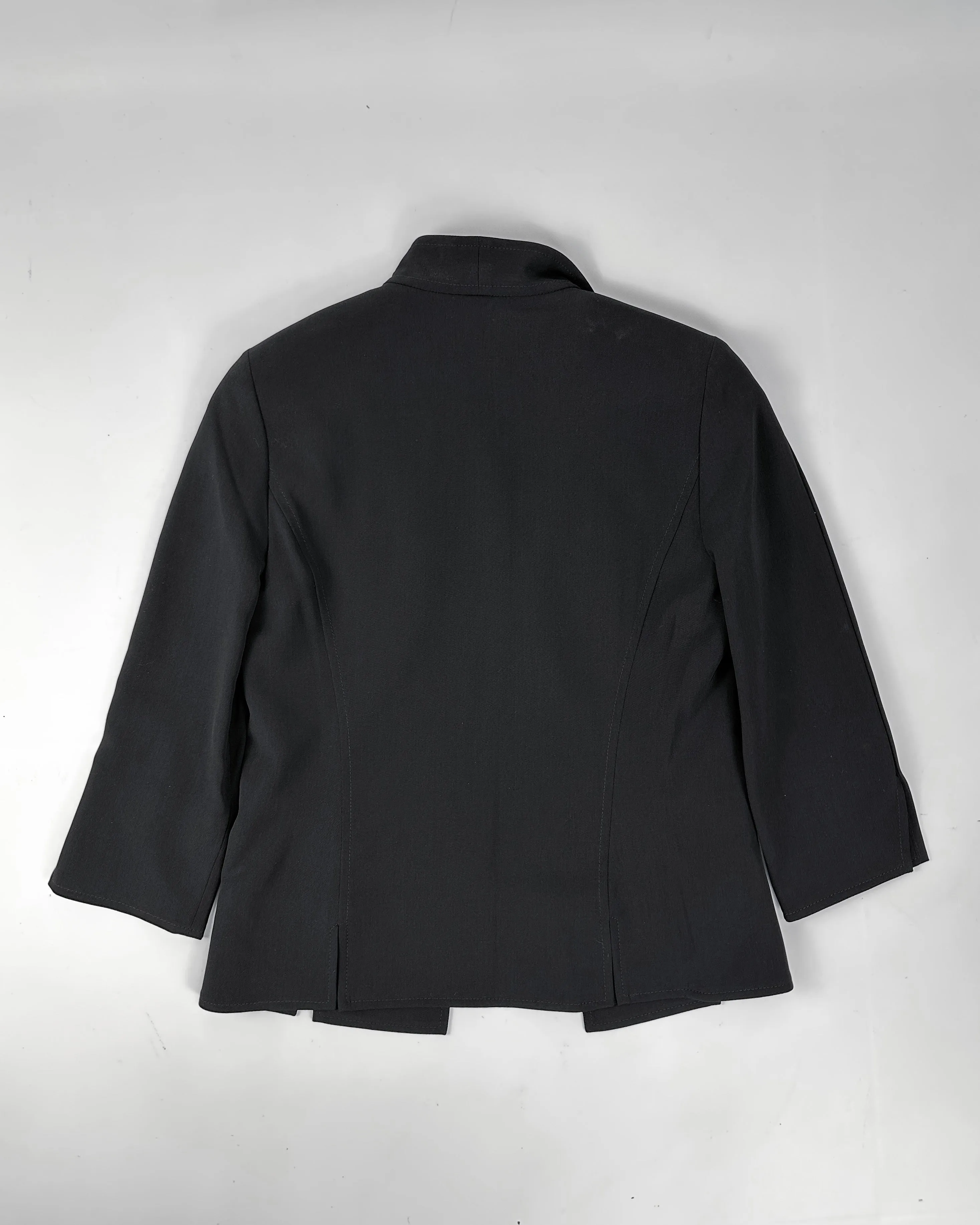 Thierry Mugler "Uniforme" Black 3/4 Jacket 1990's