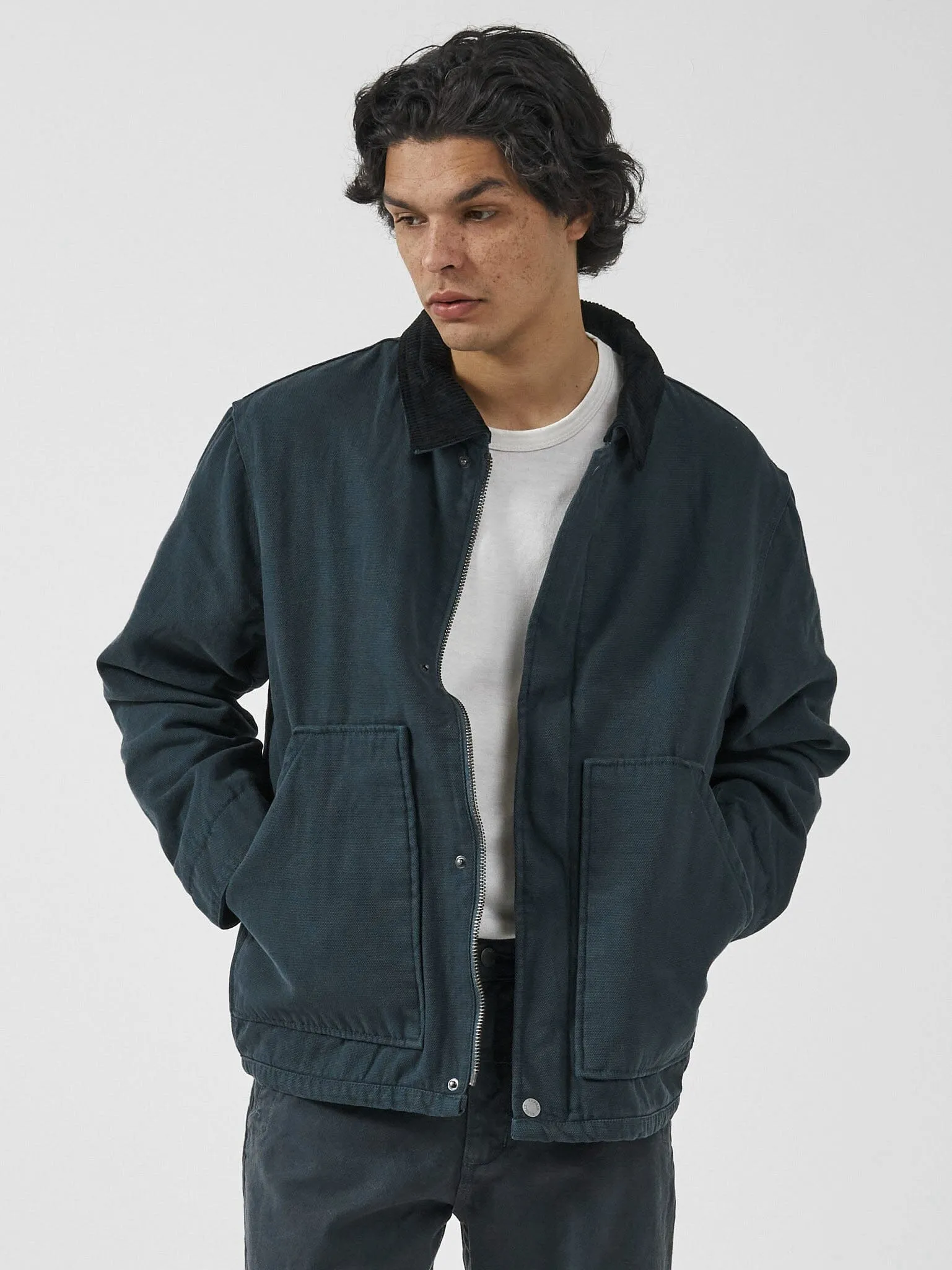 Thrills Union Jacket - Petrol