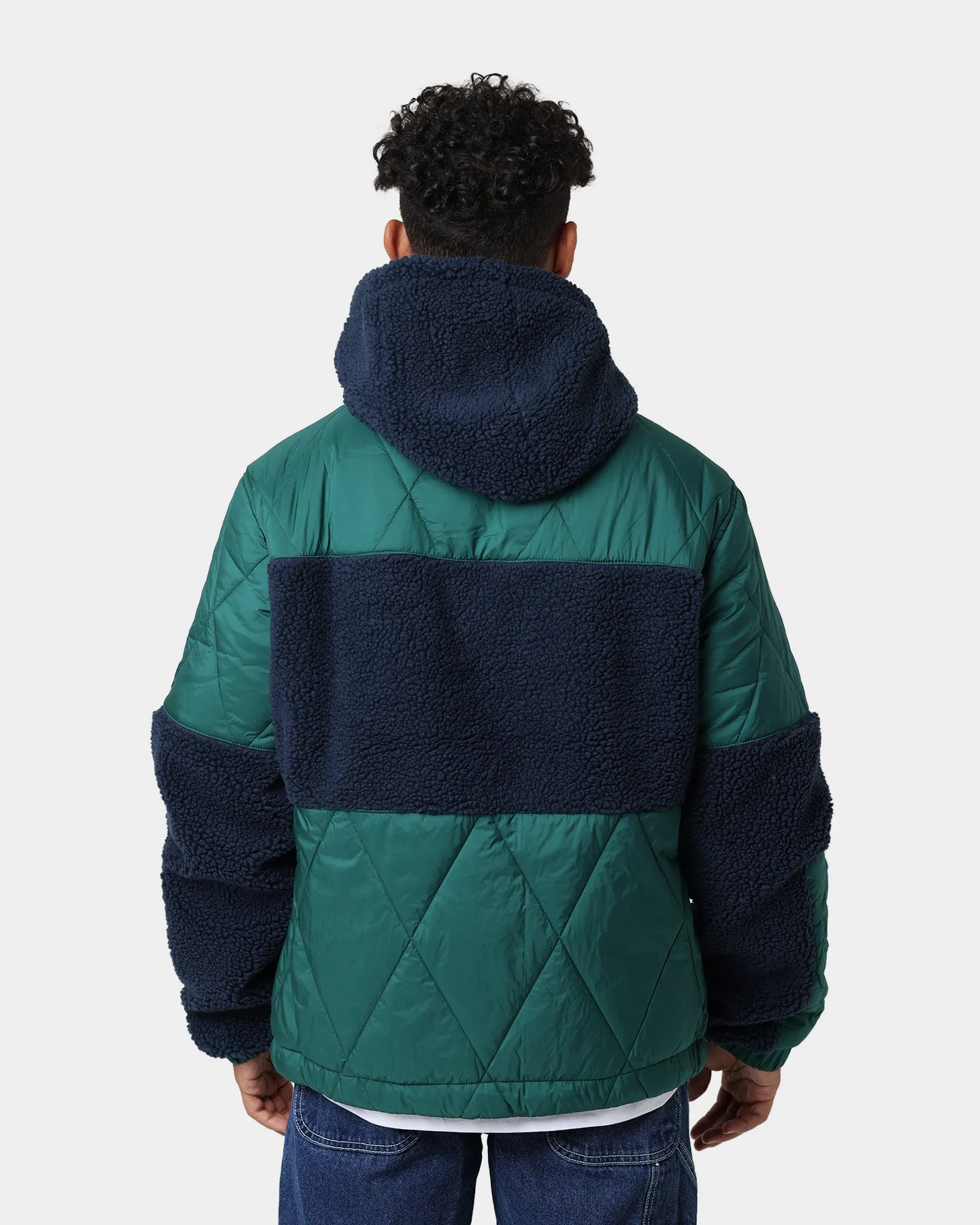 Tommy Jeans TJM Sherpa Quilt Mix Jacket Rural Green