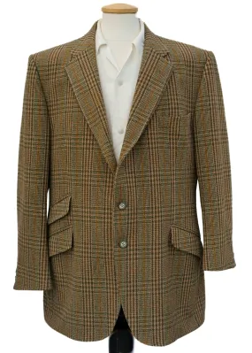 Tweed Check Hacking Jacket • Bladen Supasax • 46R