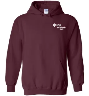 USY On Wheels East Heavy Blend Hoodie