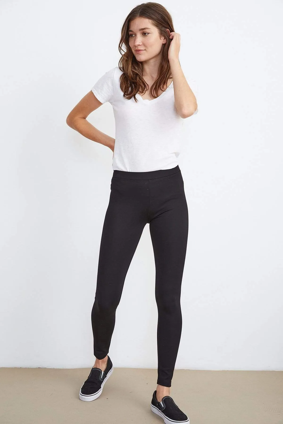 Velvet - Jillette Leggings in Black