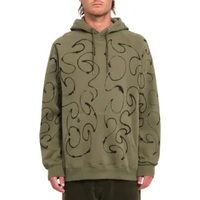 Volcom FA Zephyr Pullover Hoodie - Wintermoss