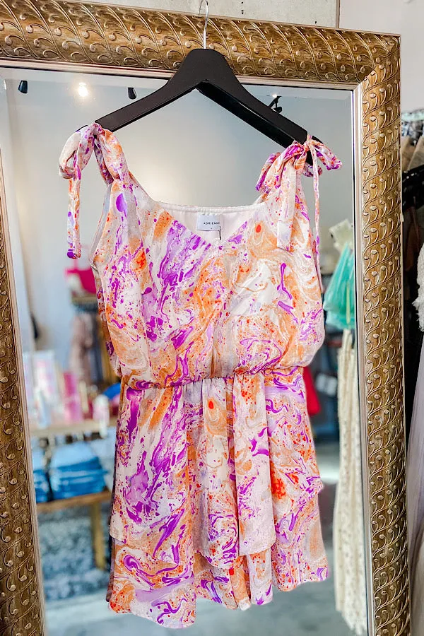 Watercolor Romper